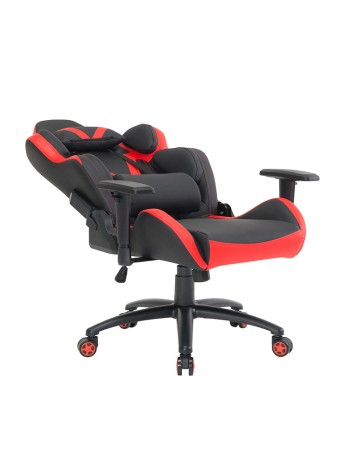 Sleek Red and Black Gaming Chair