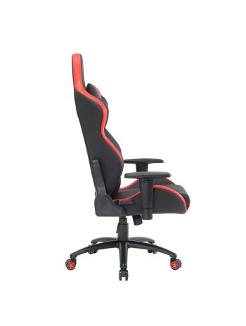 Sleek Red and Black Gaming Chair